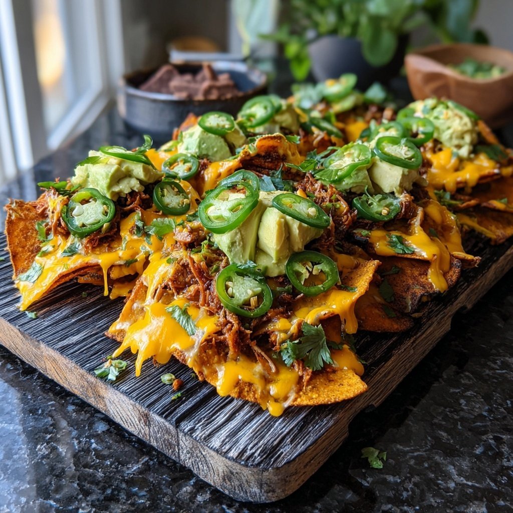 Savory Sweet Potato Nachos