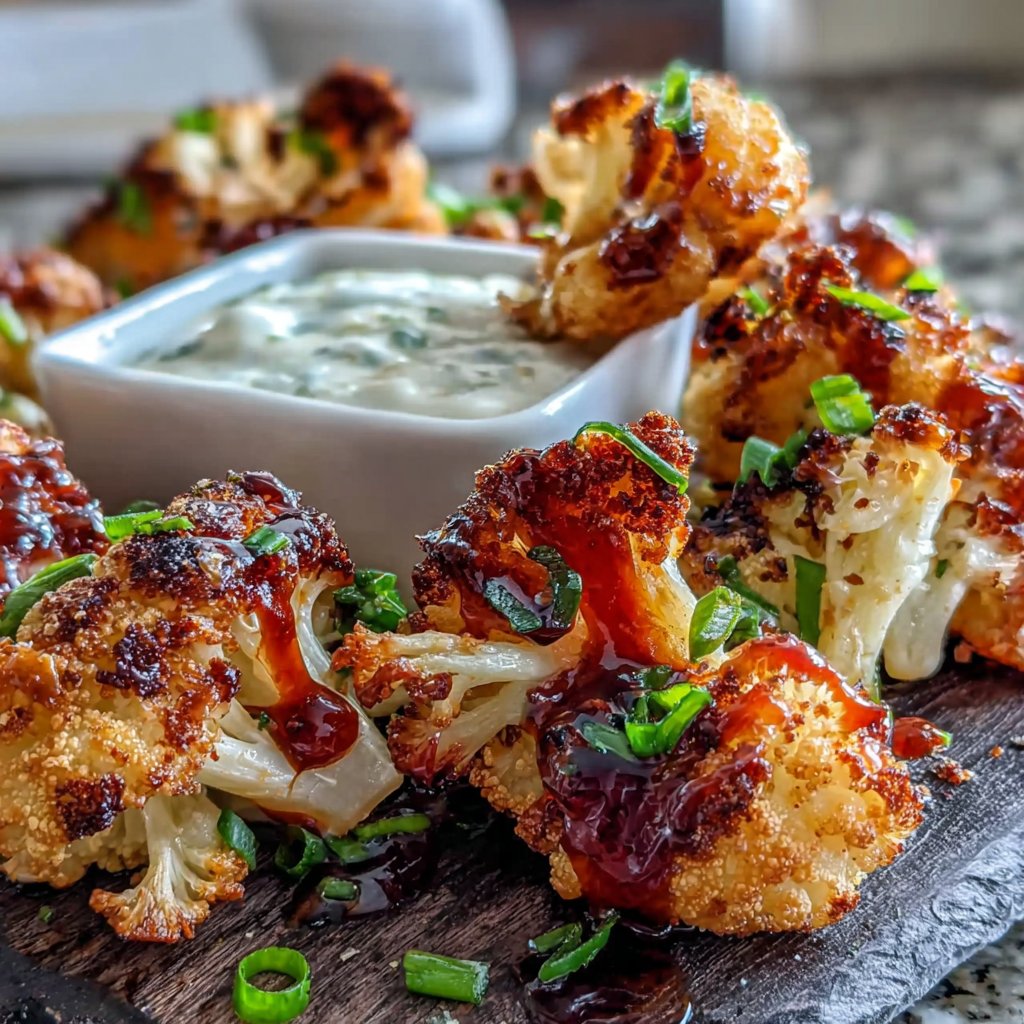 Spicy Buffalo Cauliflower