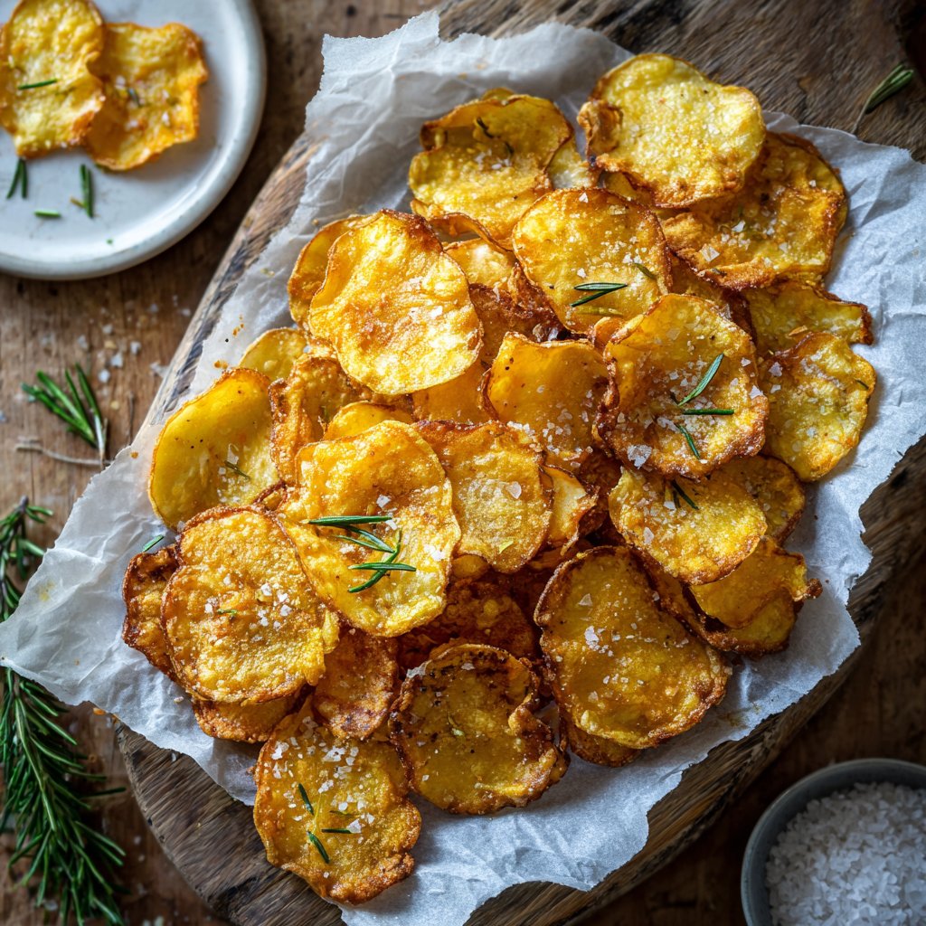 Easy Airfryer Potato Chips