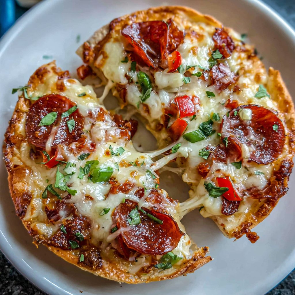 Air Fryer Tortilla Pizza