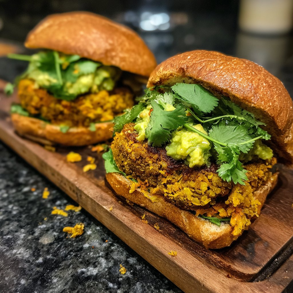 Vegan Chickpea Burgers
