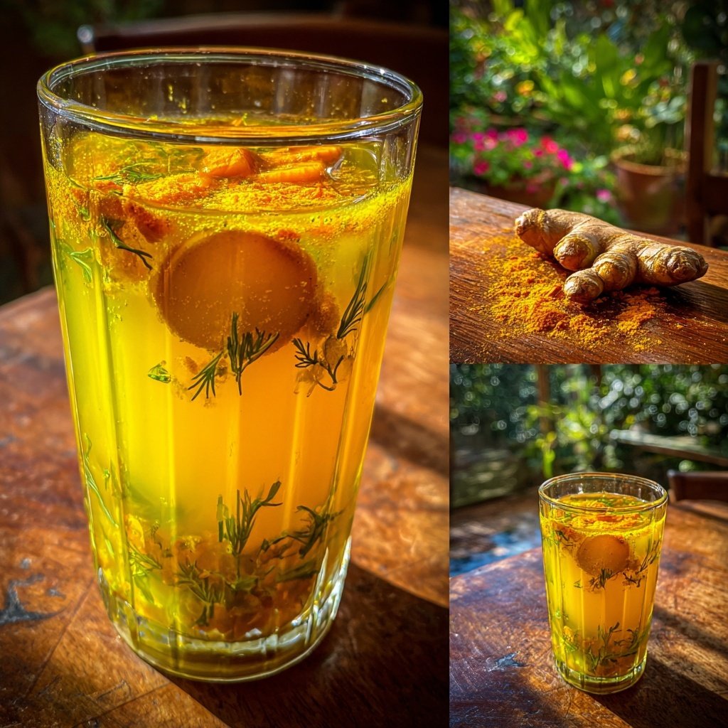 Ginger Turmeric Tonic