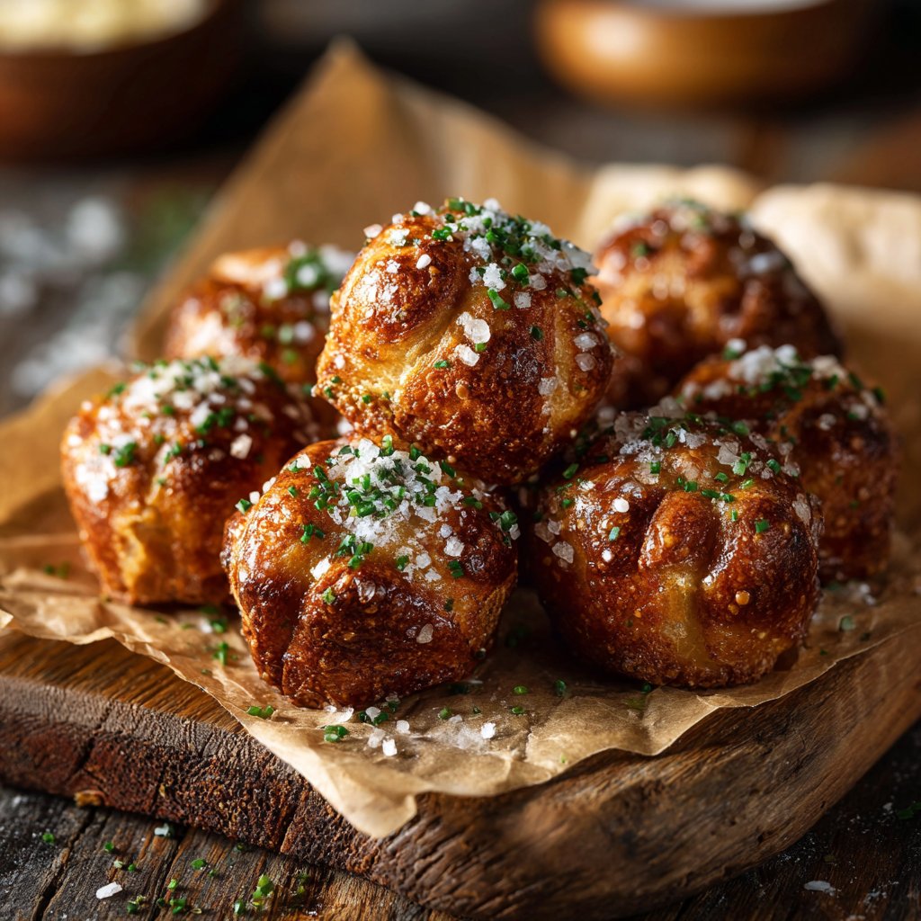 Shamrock Pretzel Bites