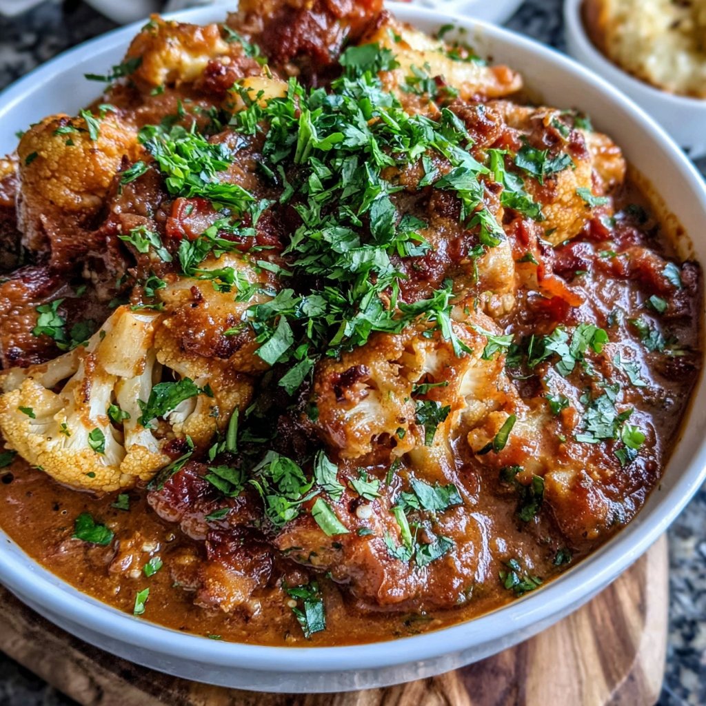Roasted Cauliflower Tikka Masala
